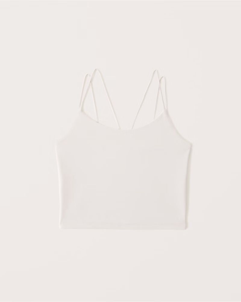 Contour Strappy-Back Tank | Abercrombie & Fitch (US)