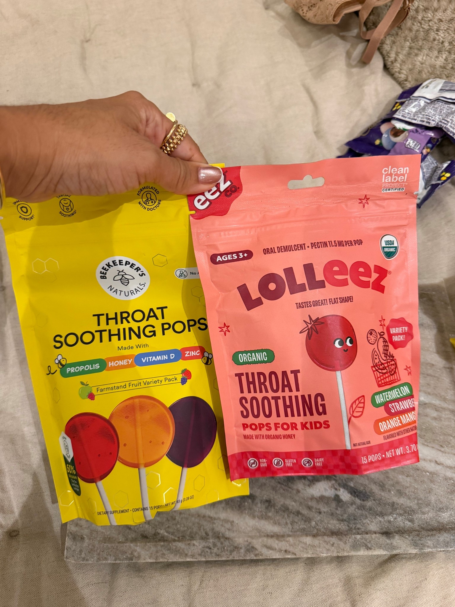 Paletas para el dolor de garganta libre de tóxicos para niños . 

#LTKKids #LTKSpringSale #LTKmomlife