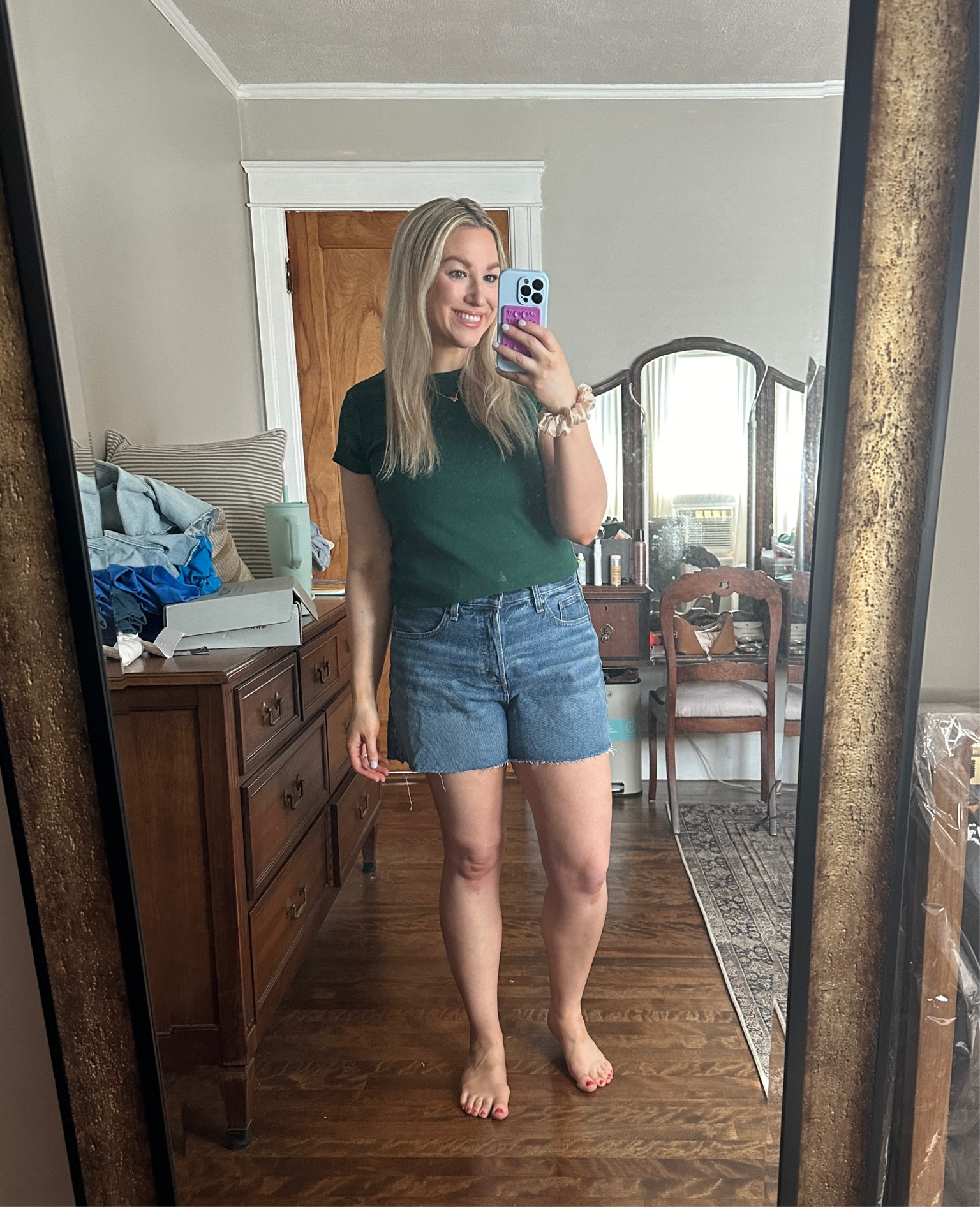 The perfect mom shorts of the summer! On sale for MDW

Size down for the shorts!

#LTKFamily #LTKMidsize #LTKSaleAlert