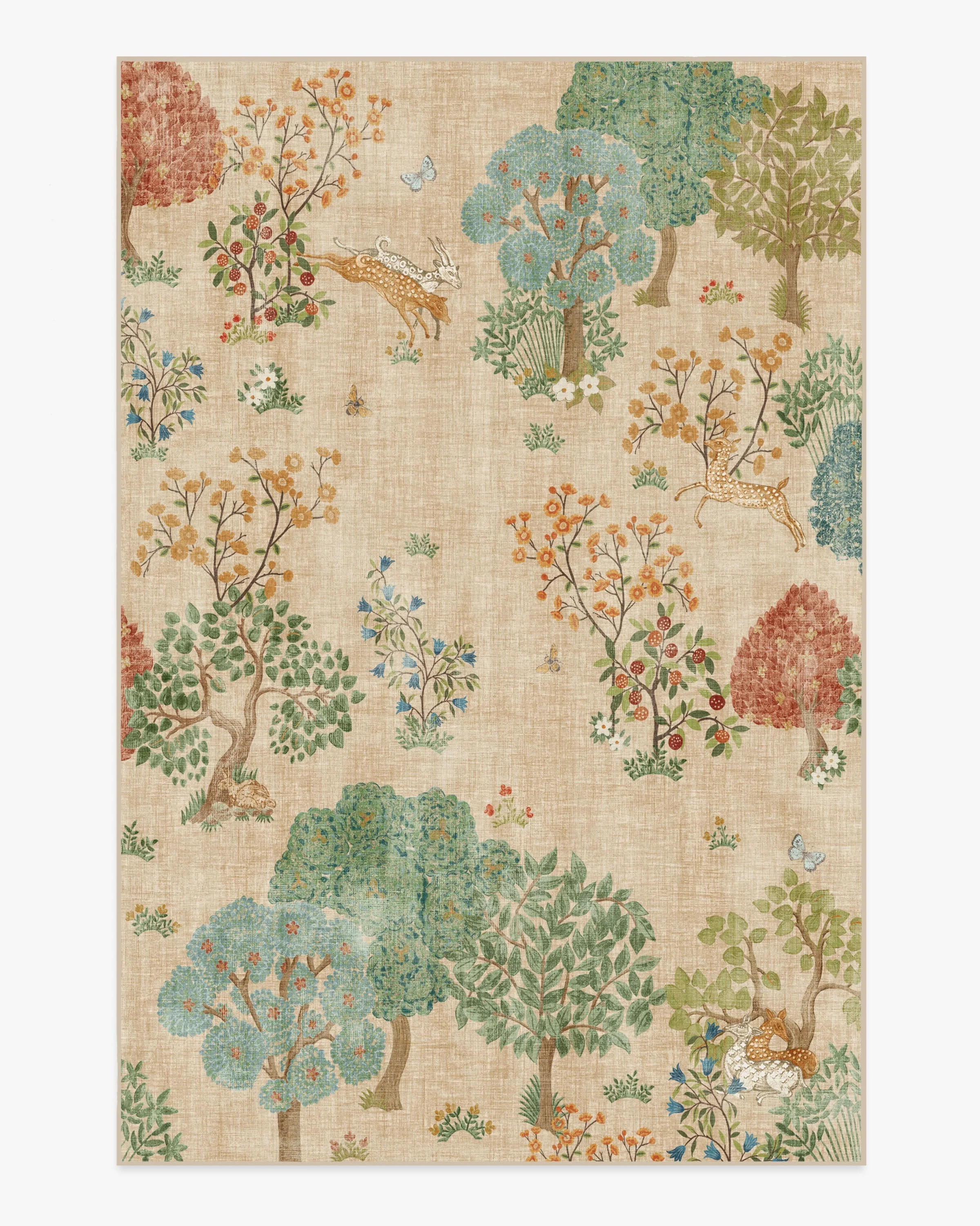 Pamir Garden Fern Rug | Ruggable