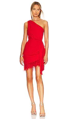 SAYLOR Audrie Dress in Tango Red from Revolve.com | Revolve Clothing (Global)