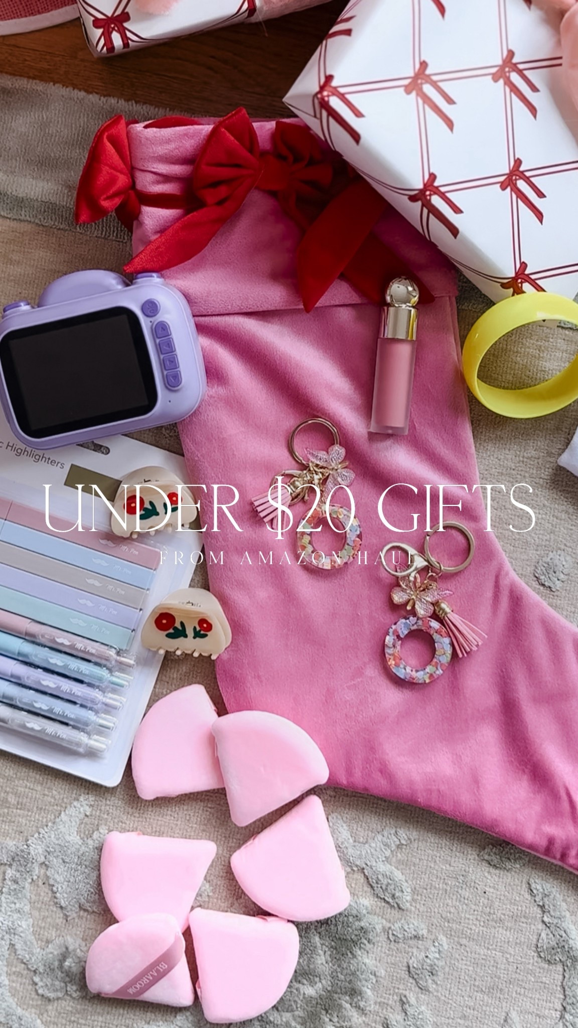 @amazon Haul is seriously the place to find all the best under-$20 gems. I’m talking fashion staples, low-priced gadgets, seasonal home items, and all those trending little finds we didn’t know we needed. It’s the perfect spot to shop for favorite-things parties, stocking stuffers, teacher gifts, or any small holiday surprise.

Everything you’re seeing in this video — including Oli’s little tree skirt — is from Amazon Haul and all under $20. So affordable and so good!

Comment SHOP and I’ll send the direct links to everything featured! #founditonamazon #ad #under20 #under$20 #affordablegifts #giftsunder20

#LTKHoliday #LTKGiftGuide #LTKCyberWeek