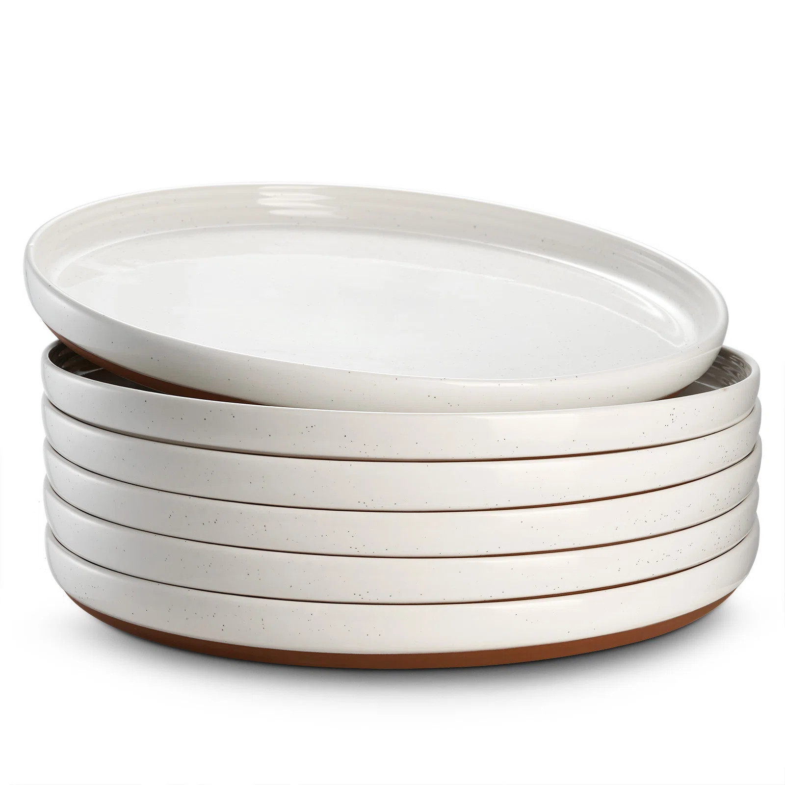 Moon-White Dinner Plate Set (6-Piece) (Set of 6) | Wayfair North America