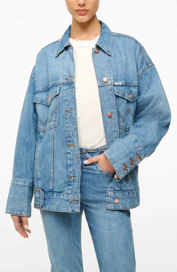 + Wrangler The Biggest Denim Trucker Jacket | Nordstrom Rack