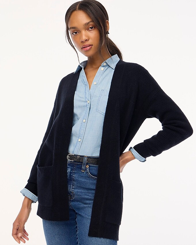 Long cardigan sweater in extra-soft yarn | J.Crew Factory