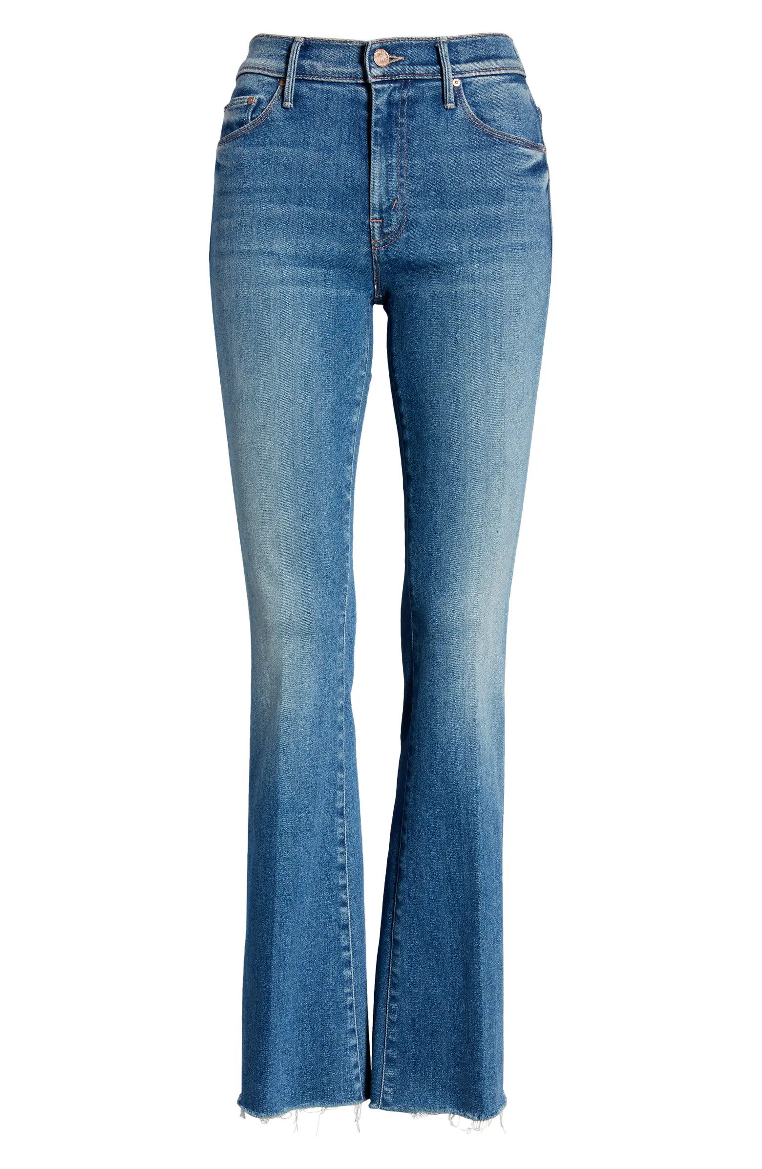 Frayed Flare Jeans | Nordstrom