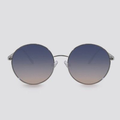 Women's Round Metal Sunglasses - Wild Fable™ Silver | Target