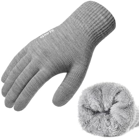 Premillow Winter Gloves for Women Men - Thermal Fleece Liner With Touchscreen, Warm Knit Winter G... | Amazon (US)