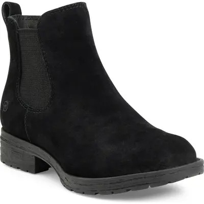 Børn Cove Waterproof Chelsea Boot in Dark Grey Suede at Nordstrom, Size 7 | Nordstrom
