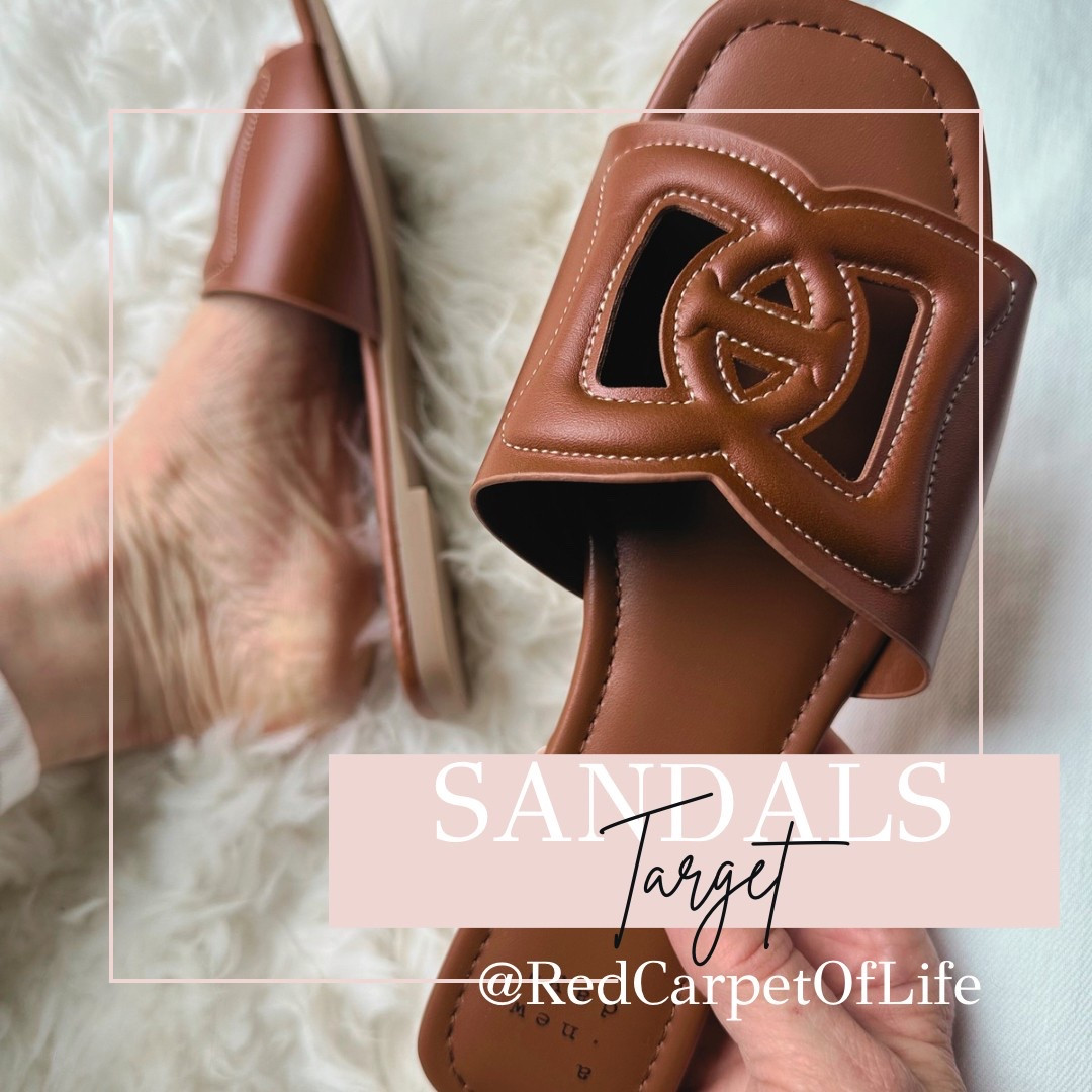 Are you looking for affordable stylish flat sandals for spring & summer?  These are $20. True to size. 

Red Carpet of Life, LTK over 50, Target finds  

#LTKSeasonal #LTKFindsUnder50 #LTKShoeCrush
