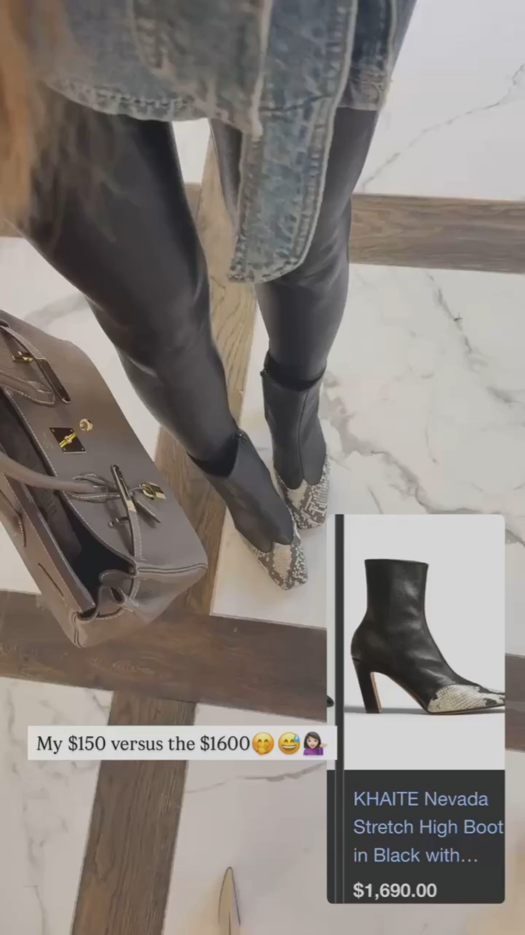Save or Splurge!! These Steve Madden boots have been so loved these past few weeks. These are designer inspired and only $169 😅 

Steve Madden, Dolce Vita, Khaite Booties, Boots, Booties, Sale Alert, Lookalikes, Dupe, Gift Guide, Fall fashion, Thanksgiving, Thanksgiving outfit, Black leggings, Emily Ann Gemma

#LTKSeasonal