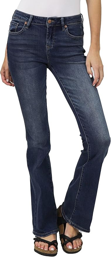 DEAR JOHN Jaxtyn High Rise Bootcut Women's Jeans | Amazon (US)