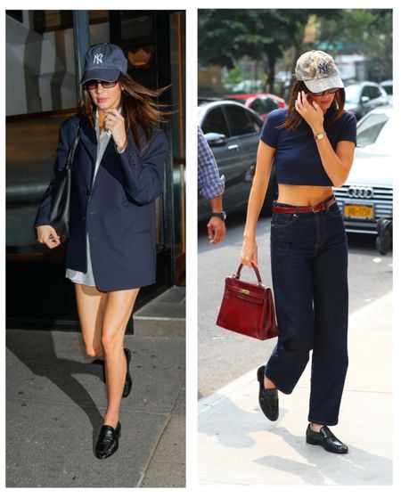 You could mix and match these two Kendall Jenner outfits to create lots of different looks. #kendalljenner #celebritystyle