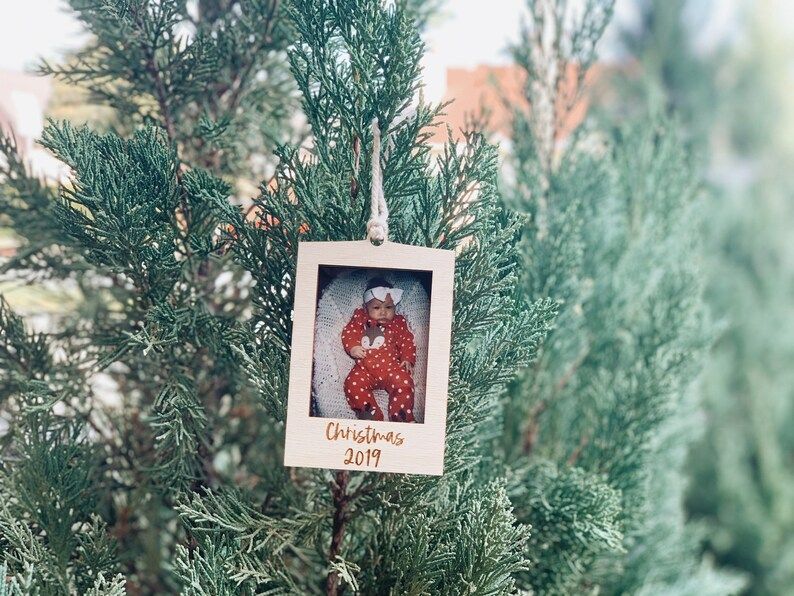Mini Photo Ornament  Picture Frame Photo Frame Christmas | Etsy | Etsy (US)