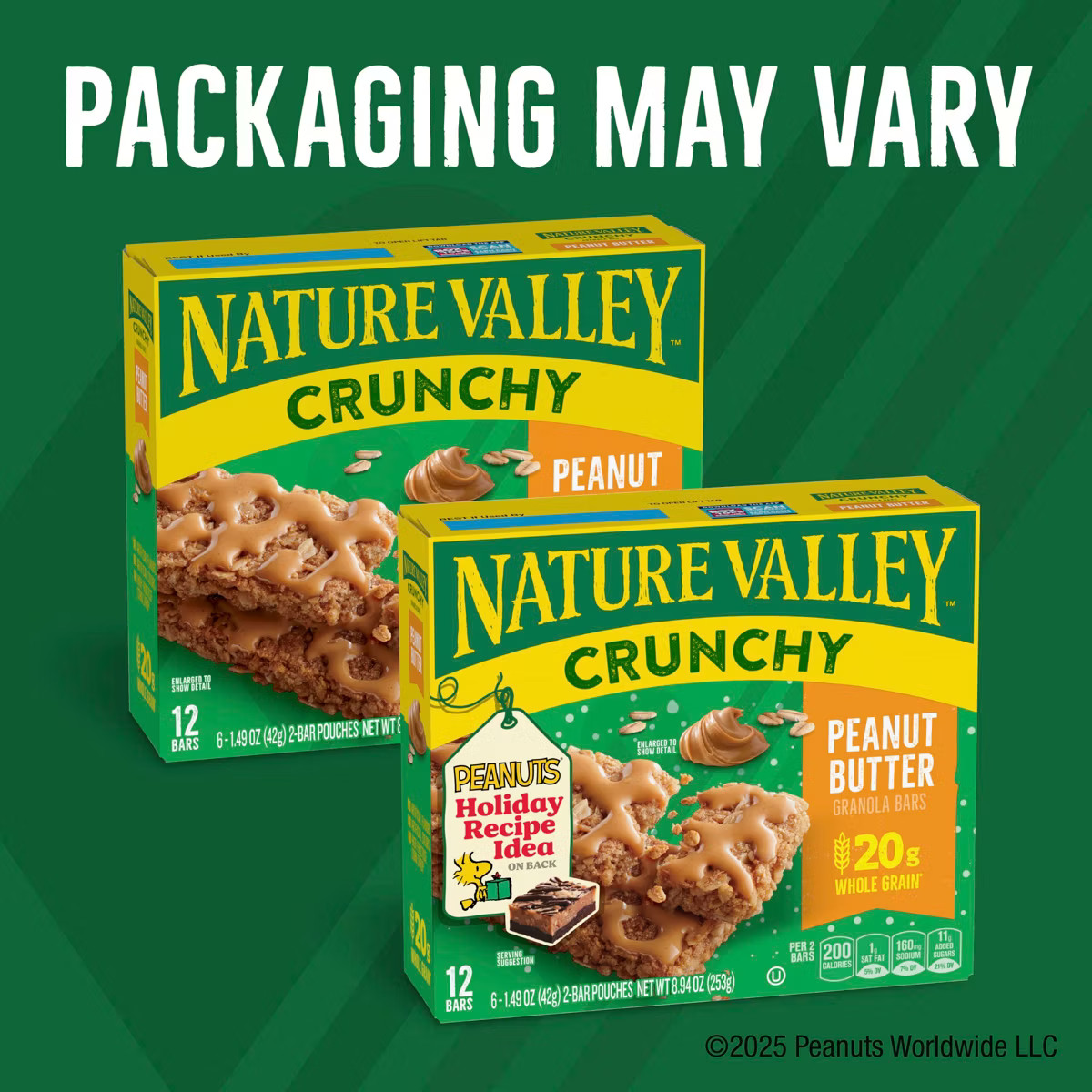 Nature Valley Crunchy Peanut Butter Granola Bars - 6ct/8.94oz | Target