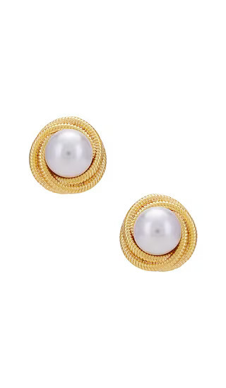 Gigi Earrings in Gold | Revolve Clothing (Global)