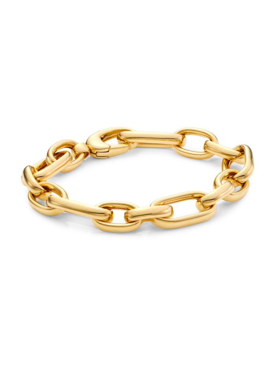 14K Gold Mixed-Link Bracelet | Saks Fifth Avenue