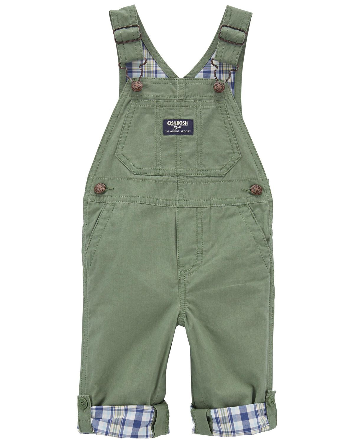 Olive Baby Classic OshKosh Overalls | carters.com | Carter's