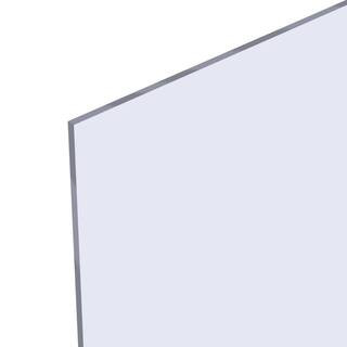 OPTIX 24 in. x 48 in. x 0.093 (3/32) in. Clear Acrylic Sheet MC-13 - The Home Depot | The Home Depot