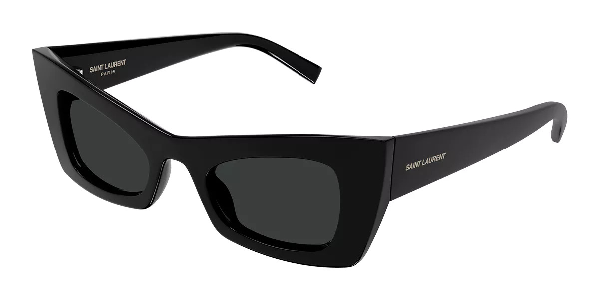 Saint Laurent SL 702 001 Women’s Sunglasses Black Size 49 - Free RX Lenses - Free RX Lenses | SmartBuyGlasses Global