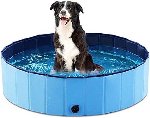 Jasonwell Foldable Dog Pet Bath Pool Collapsible Dog Pet Pool Bathing Tub Kiddie Pool for Dogs Ca... | Amazon (US)