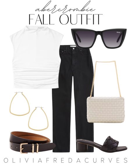 Abercrombie Fall Outfit - Abercrombie denim - workwear outfit - black denim - fall ootd - fall outfit Inspo 

#LTKFind #LTKSeasonal #LTKstyletip