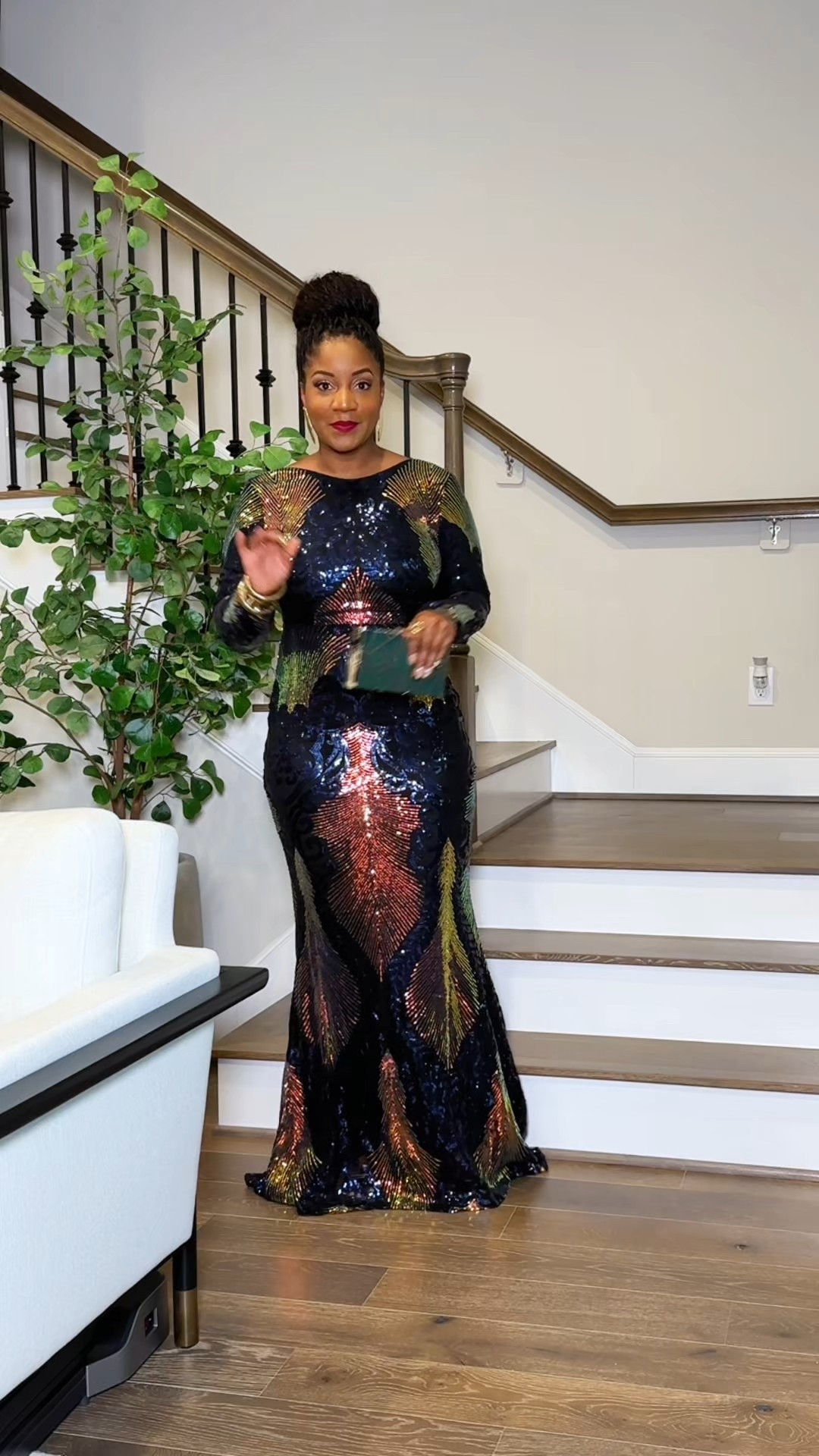 I wore this gown to a gala and got compliments ALL night! I bought it a couple of years ago from a different Amazon seller, but the one I linked looks exactly the same. It is also perfect for formal weddings or black tie events. Wearing size L.

sequin gown with sleeves / long sleeve formal gown / black tie dress / gala dress / formal wedding guest dress / sequin evening gown / Amazon formal gown / affordable black tie dress / statement sequin dress / elegant event outfit / holiday party dress / midsize formal style / formal dress with sleeves

#LTKFindsUnder100 #LTKMidsize #LTKWedding