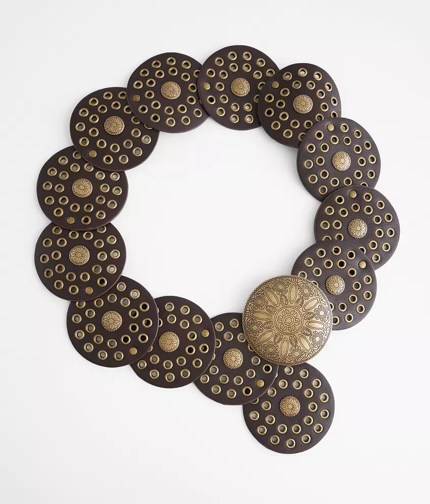 Grommet Circle Belt | Buckle