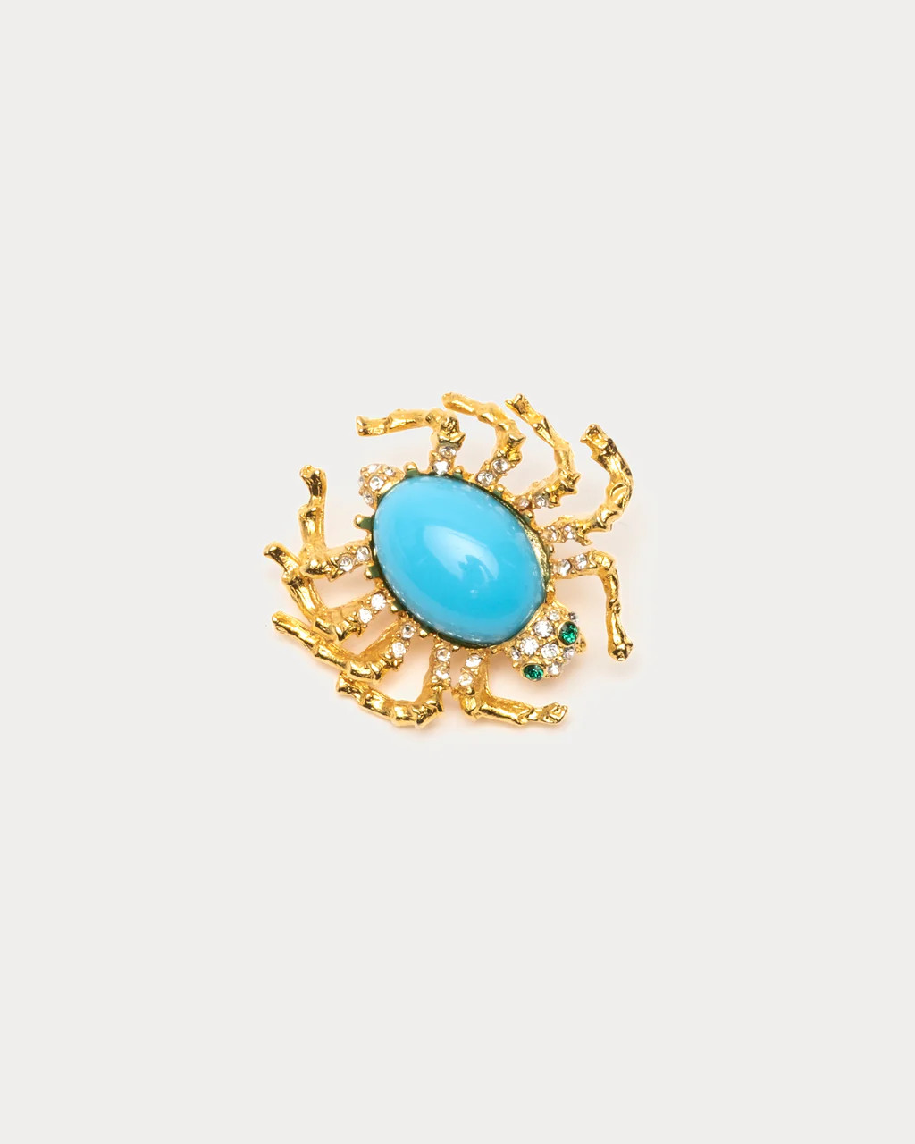 Spider Pin - Turquoise | Frances Valentine