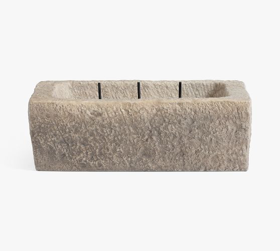 Limestone Fiberstone Fountain | Pottery Barn (US)