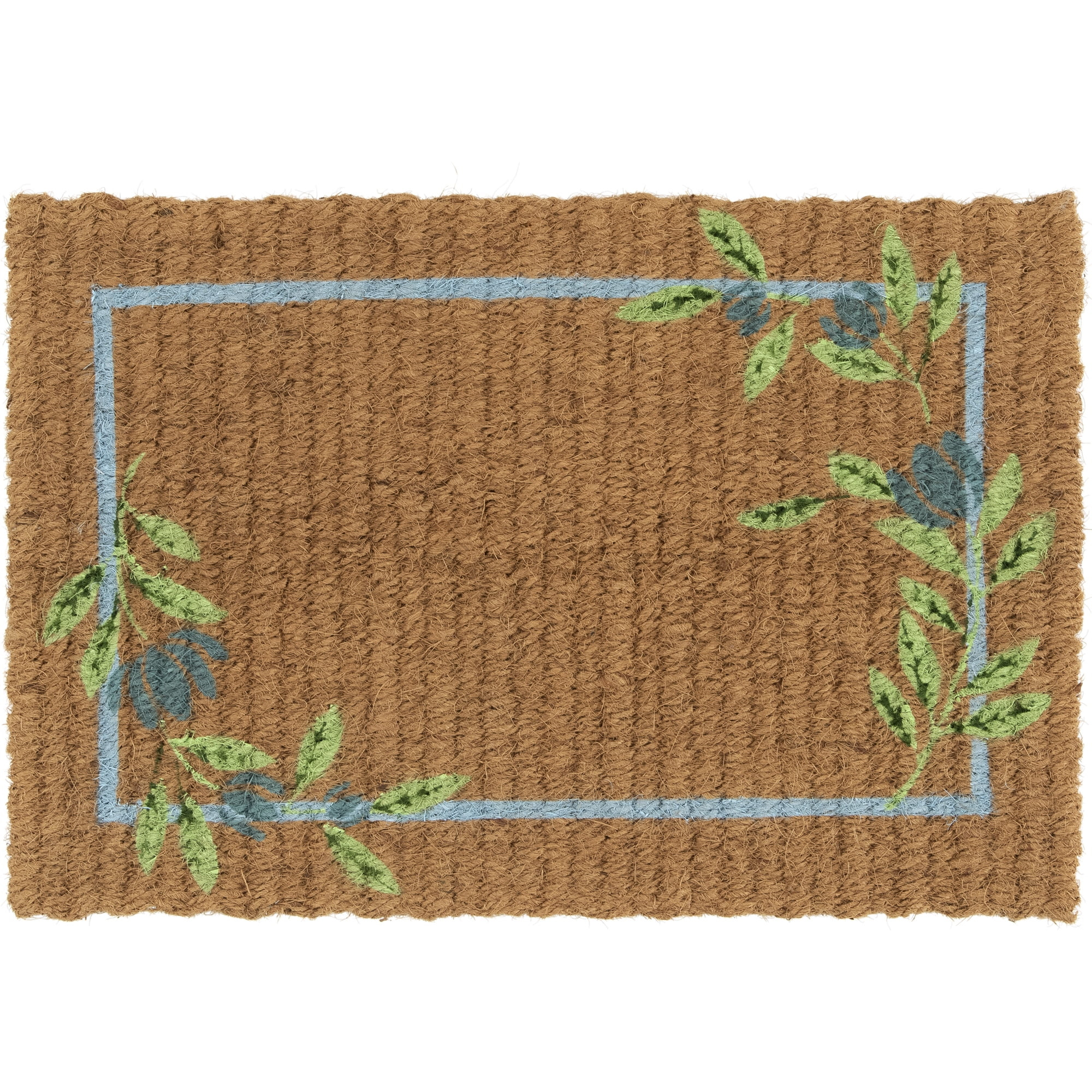 Better Homes & Gardens Soleil Floral Woven Coir Outdoor Doormat, 20"x30" | Walmart (US)