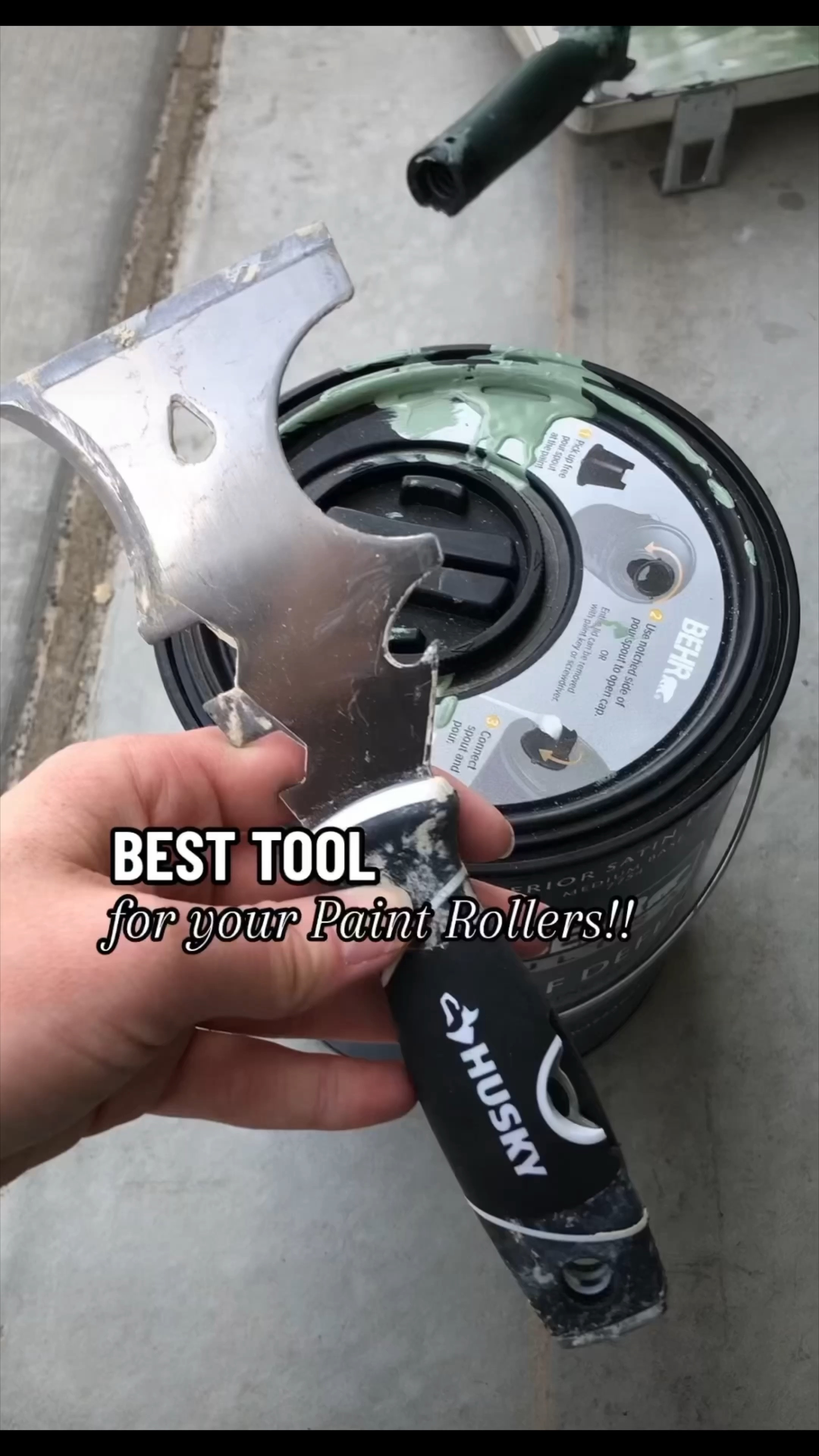 BEST paint tool for removing paint off of your paint rollers. Don’t let paint go to waste! #LTKDIY 

#LTKunder50 #LTKFind #LTKhome