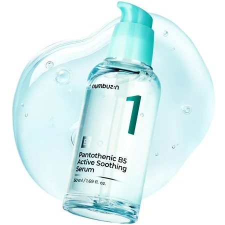 numbuzin No.1 Pantothenic B5 Active Soothing Serum | Soothing Hydrating Serum | Pantothenic Acid Niacinamide | Excess Oil Control Reduces Breakouts Acne | Oily Acne-Prone Skin | 1.69 fl. oz. | Walmart (US)