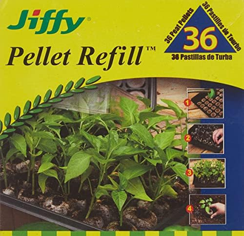 Jiffy J3R36 36mm Plant Pellet Refill 36 Count | Amazon (US)