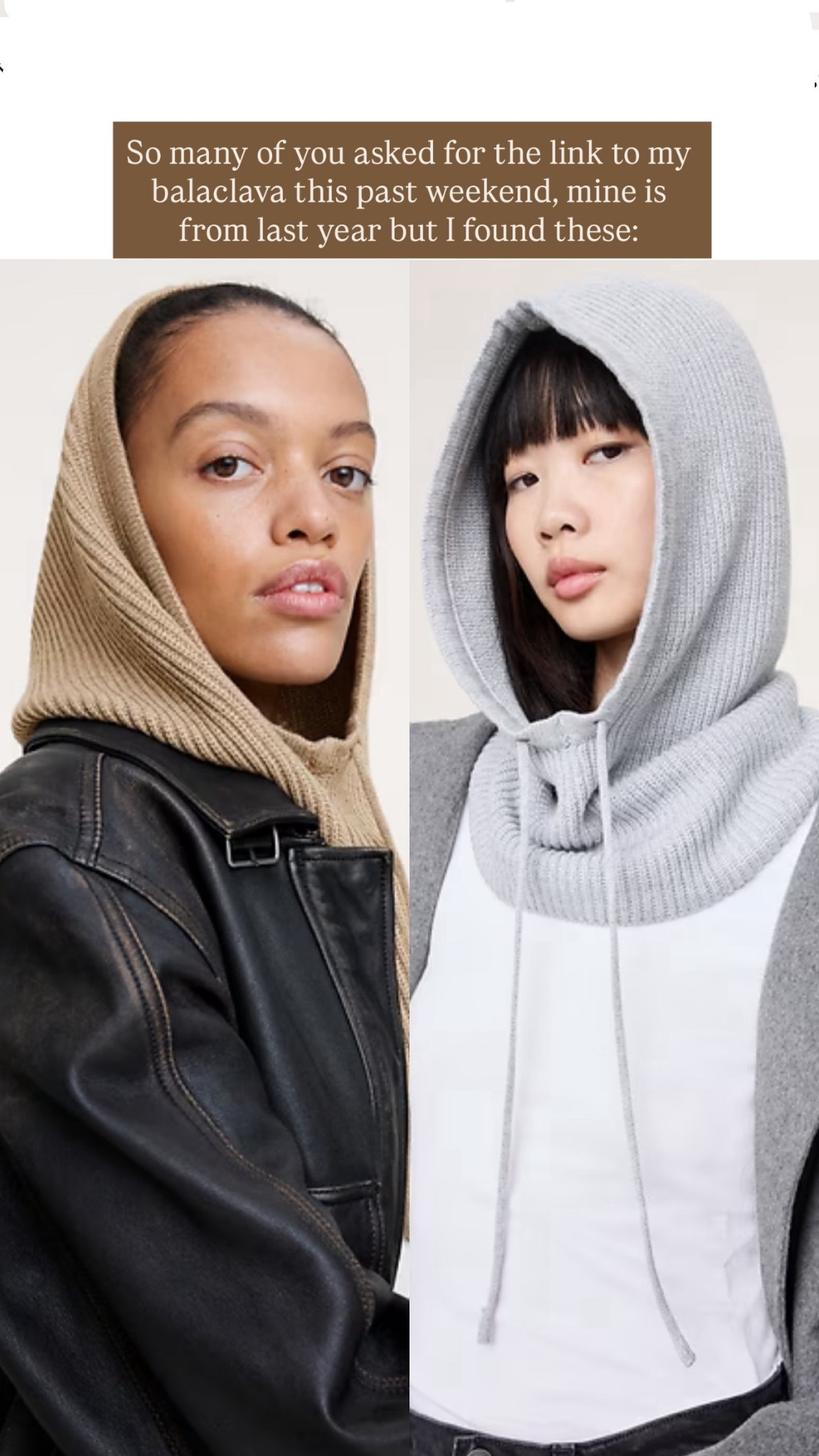 Balaclava (the goodie attachment you’ve been asking about!) on sale for a limited time! 

#LTKFindsUnder100 #LTKGiftGuide #LTKSaleAlert