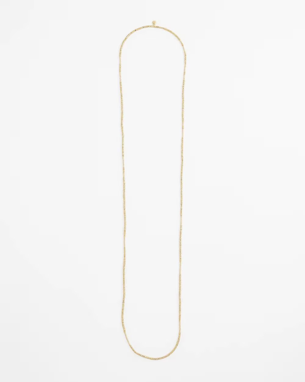 Long Goldtone Seed Bead Necklace | Chico's