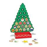 Melissa & Doug Countdown to Christmas Wooden Advent Calendar | Amazon (US)