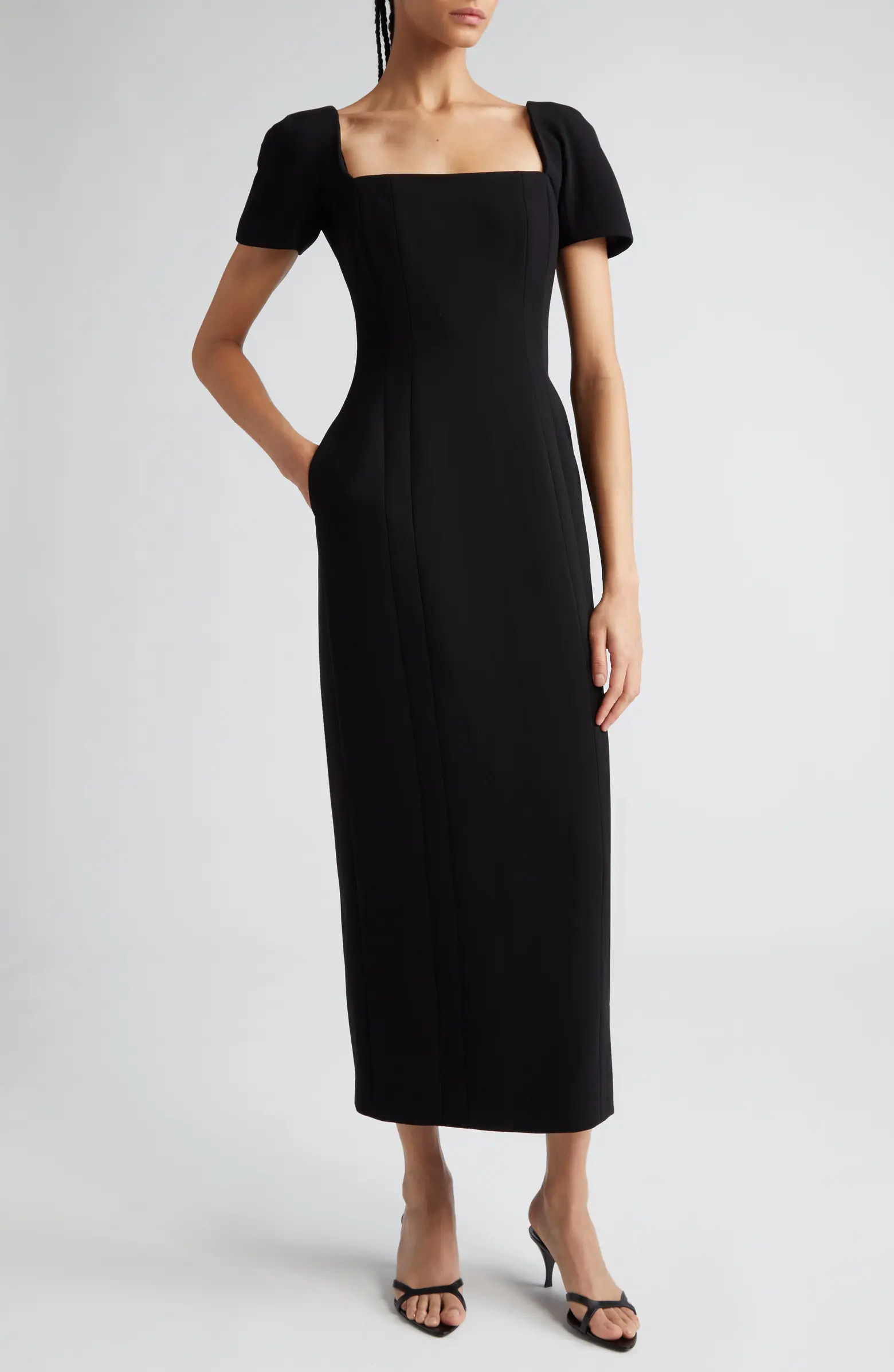 Elvie Short Sleeve Sheath Dress | Nordstrom