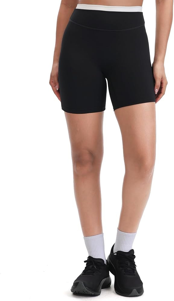 Aoxjox Women's Dual Core Biker Shorts 5"/6" | Amazon (US)
