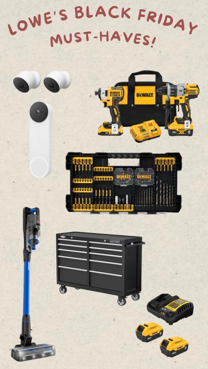 Here’s what I think your husband needs from the Lowe’s Black Friday sale!

#LTKMens #LTKHoliday #LTKHome