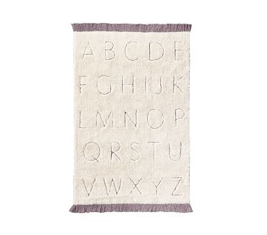 Rugcycled ABC Rug | Pottery Barn Kids