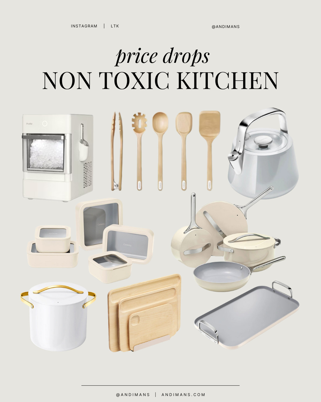 Non-Toxic Kitchen Price Drops. Non-toxic kitchen essentials with current price drops—safe, practical swaps that make everyday cooking and cleaning feel easier and healthier. #NonToxicKitchen
#KitchenEssentials
#CleanHomeFinds  

 #LTKHome #LTKSaleAlert #LTKFindsUnder100