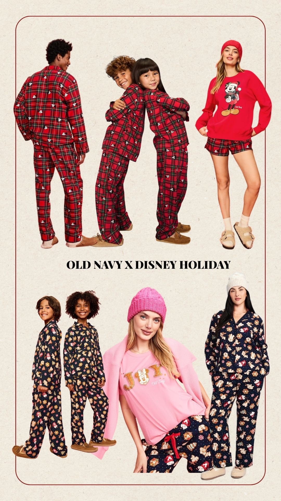 Old Navy x Disney Holiday Pajamas

#disney #disneyholiday #oldnavy #disneychristmas #christmas #christmaspajamas 

#LTKSeasonal #LTKFindsUnder50 #LTKFamily