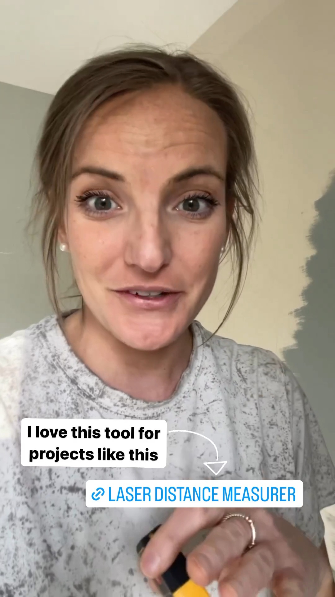 What I use to get super accurate measurements. Laser distance measure tool on Amazon! DIY essentials 

#LTKhome