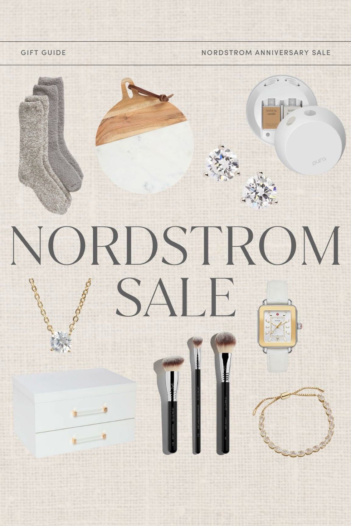 Nordstrom Anniversary Sale gift guide. These Barefoot Dreams socks are perfect for any occasion. This cutting board and Pura are great for housewarming gift options. Loverly Grey, NSale

#LTKxNSale #LTKSeasonal #LTKHome