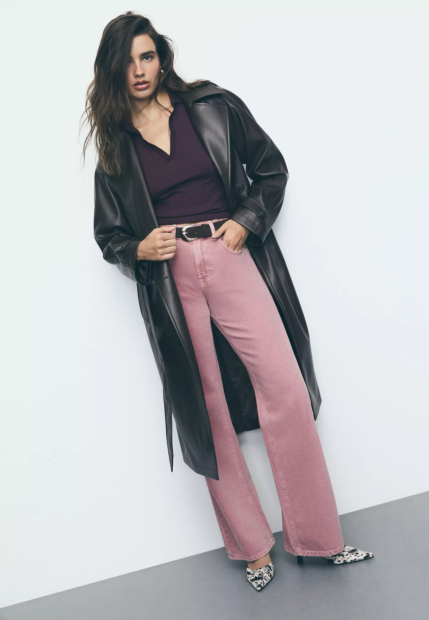 D92 straight wide jeans | Stradivarius (UK)