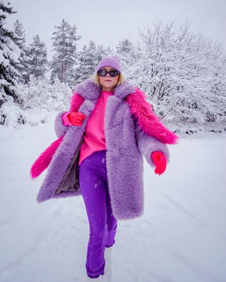 Pink, purple & lilac tones winter outfit inspo. Colorful daily style. 

#LTKeurope #LTKstyletip #LTKSeasonal