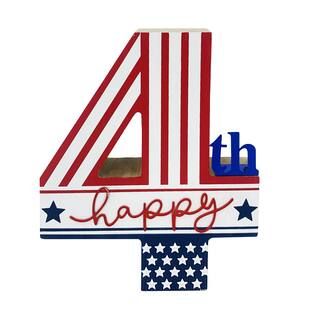 6" Happy 4th Tabletop Decoration by Ashland® | Michaels Stores