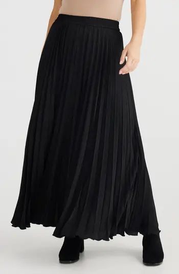 Brave+True Alias Pleated Maxi Skirt | Nordstrom | Nordstrom