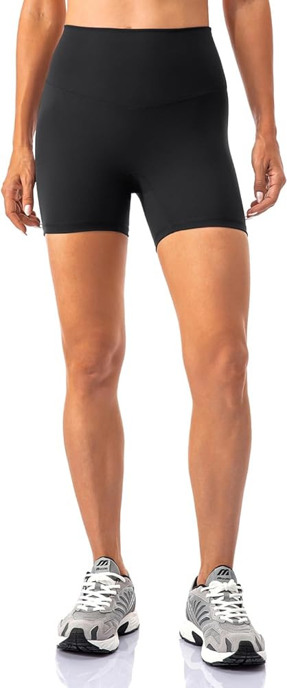 Lavento Women's All Day Soft Biker Shorts 3"/ 5"/ 7" - High Waisted Workout Gym Running Yoga Shor... | Amazon (US)